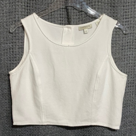 Ann Taylor Tops - ANN TAYLOR Button Down Back Top, Crop